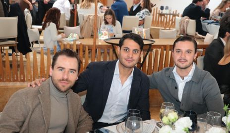  Rodrigo García, Alan González y Tony Nieto.
