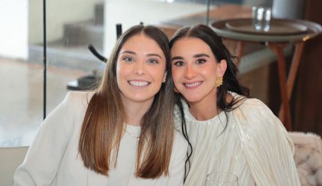  Sofía Hernández y Claudette Villasana.