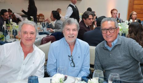  Enrique Minondo, Juan Carlos Valladares y Salvador de la Maza.