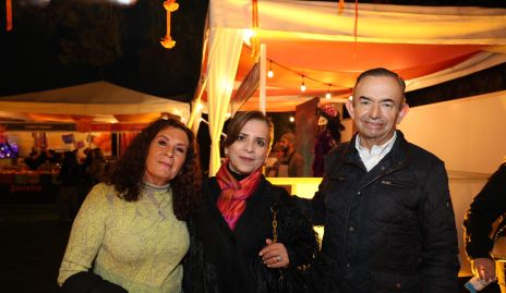 María Cecilia Mancilla, Ana Emelia Tobías y Alejandro Pérez Espinoza.