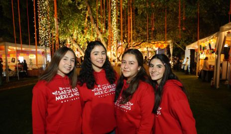  María Paula, María José Posadas, Bárbara Grimaldo y Jime Conde.