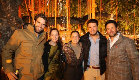  Pato Maurer, María Reynoso, Pau González, José Maurer y Beto Rangel.