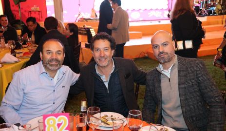  Ricardo Trujillo, Enrique Esquivel y David Maldonado.