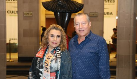  Claudia García y Jorge Rossel.