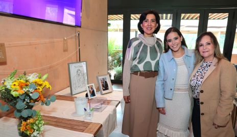  Claudia Pozos, Ingrid de Luna e Ingrid Pérez.