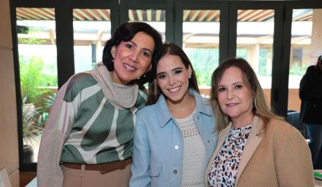  Claudia Pozos, Ingrid de Luna e Ingrid Pérez.