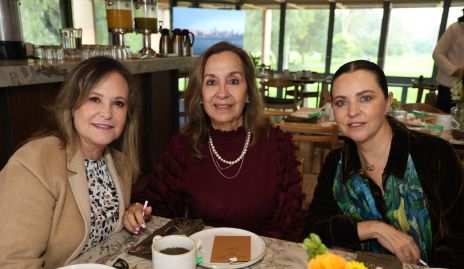  Ingrid Pérez, Maru Velázquez y Beatriz Mena.
