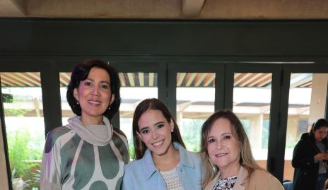  Claudia Pozos, Ingrid De Luna e Ingrid Pérez.