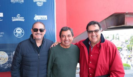 Roberto Castañón, Luis Antonio Esparza y Carlos.