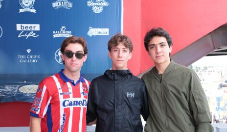  Mauricio Pizzuto, Iñaki Ocejo y Guillermo Domínguez.