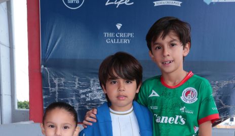  Inés, Franco Conde y Ricardo Nava.