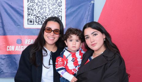  Natalia Dávila, Aldo Cruz y Paloma Siller.