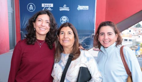  Andrea Bocard, Lourdes Bocard y Pilar Yudiche.