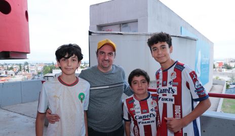  Arnold, Jorge Tanús, Bernardo Meade y Patricio Hernández.