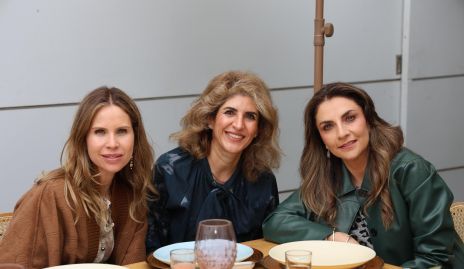  Maiela Conde, Rocío Güemes y Alejandra Dip.