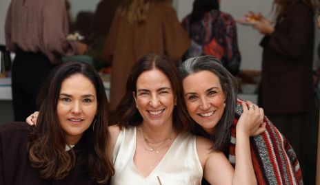  Ana Paula Valdés, Alejandra Güemes y Gonis Borbolla.