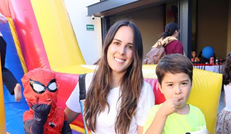  Luca, Clau Antunes y Carlo.