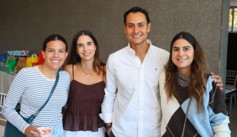  María José Barragán, Marina Jourdain, Ricardo Leos, Lu Castelo.