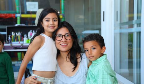  Doménica Leos, Jimena Leos y Samu Loera.