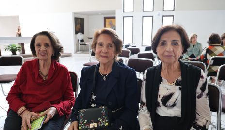  Martha Abaroa, Licha Carreras y Leticia Martínez.