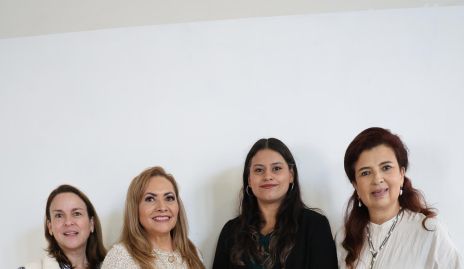  Diana Guel, Rocío Morales, Alicia Anahi Cisneros y Rosi Vázquez.