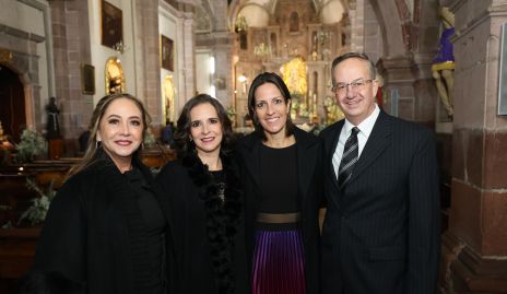  Cristina Guerra, Cristina Castañares, Lore Lara y Alejandro Michel.