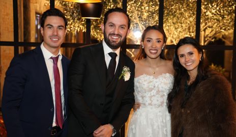  Miguel Andrés, Eduardo Zepeda, Paola Ascanio y Susana Navia.