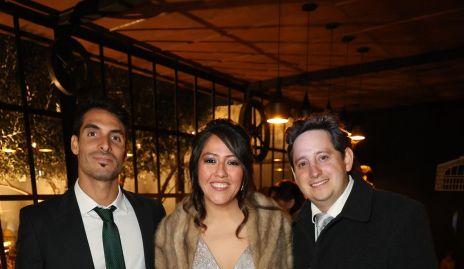  Daniel, Dayana y Pablo.