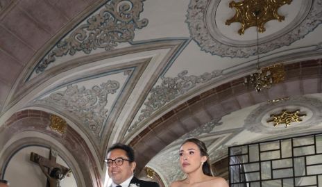  Antonio Ascanio con su hija Paola.