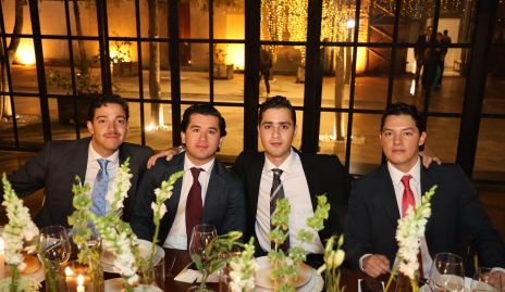  Juan Pablo, José Roberto, Eduardo y Estanislao.
