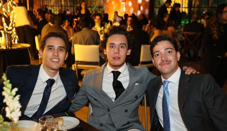  Marcelo, Juan Pablo y Juan Pablo.