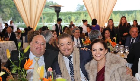  Salomón Raitarski, Jaime Lozano y Montse Lozano.