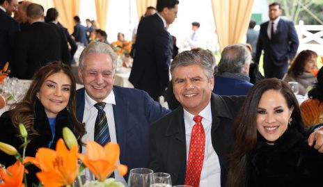 Mónica Gutiérrez, Daniel Dauajare, Julián Ortiz y Silvia Ramón.