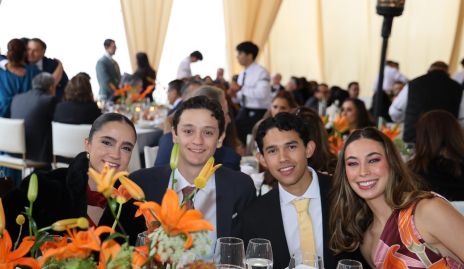  Andrea Herrera,  Patricio Álvarez, Leo Méndez y Giulia Sarocchi.