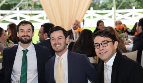  Polo Conde, Alejandro Anaya y José María Alcalde.