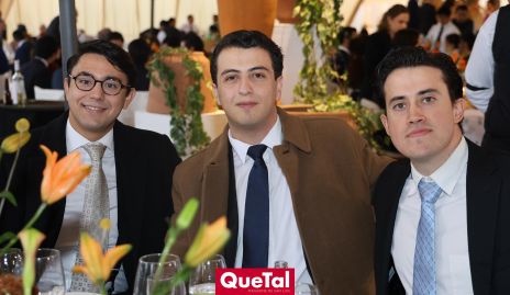  José María Alcalde, Rodrigo Gutiérrez y Mario González.