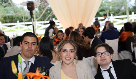  José Luis González Lozano, Daniel Herrera y Héctor Ángel Herrera.