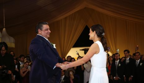  Pepe González con su hija Margaret.