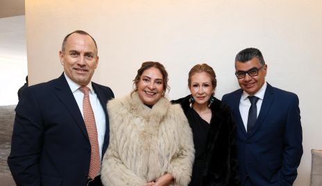  Guillermo Limón, Martha Noblecía, Cinthia Lugo y Julio Martínez.