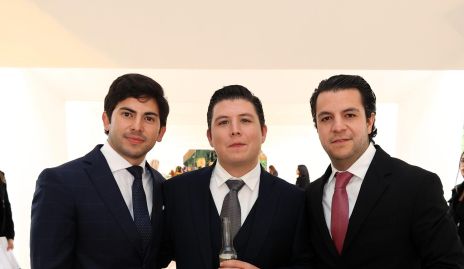  Jorge Jaimes, Mauricio Rosas y Juan Casas.