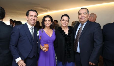  Manuel Espinosa, Elvira Sánchez, Lucy Luna y Antero González.