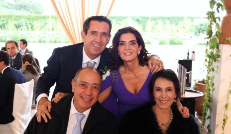  Manuel Espinosa, Elvira Sánchez, Moris Chevaile y Lucía Álvarez.