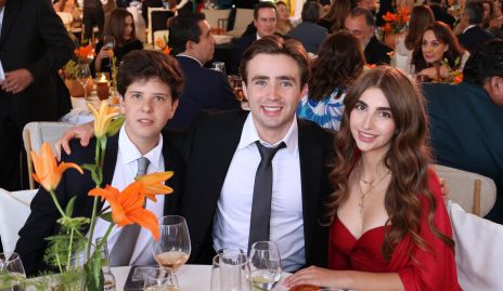  Mateo Espinosa, Alejandro Espinosa y Dany Espinosa.
