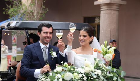 Andrés Espinosa y Margaret González.