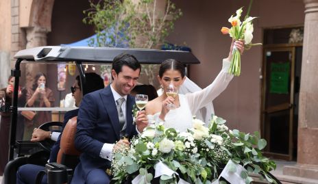  Andrés Espinosa y Margaret González.