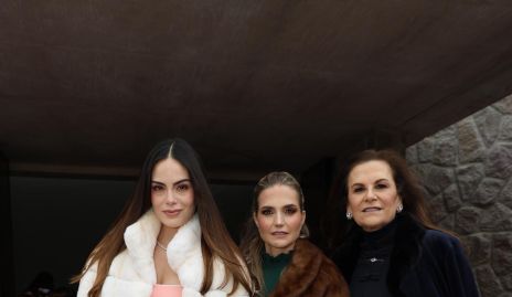  Ximena Navarrete, Miriam Huber y Raquel Eichelmann.