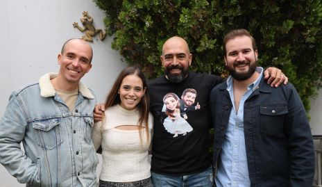  Germán De Luna, Ingrid De Luna, Germán De Luna y Felipe Martín Alba.