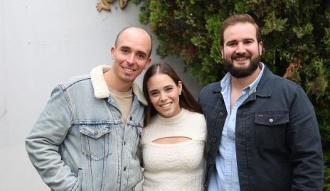  Germán De Luna, Ingrid De Luna y Felipe Martín Alba.