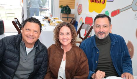  Tito Loredo, Guille Guerra y Alfredo Lujambio.