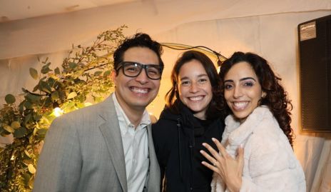  Arturo Cantú, Fernanda Hevia y Ale De Luna.